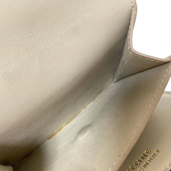 CELINE - Black Leather Trifold Wallet 245-070125 - Picture 5 of 6